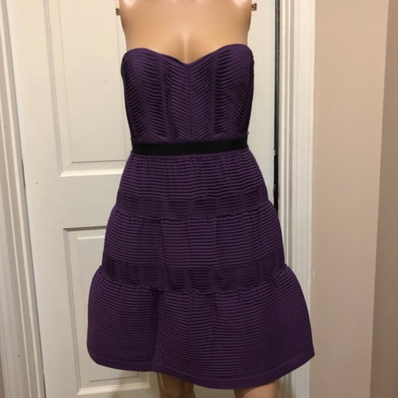 BCBGMaxArzria Flare Strapless Dress - Picture 2 of 6